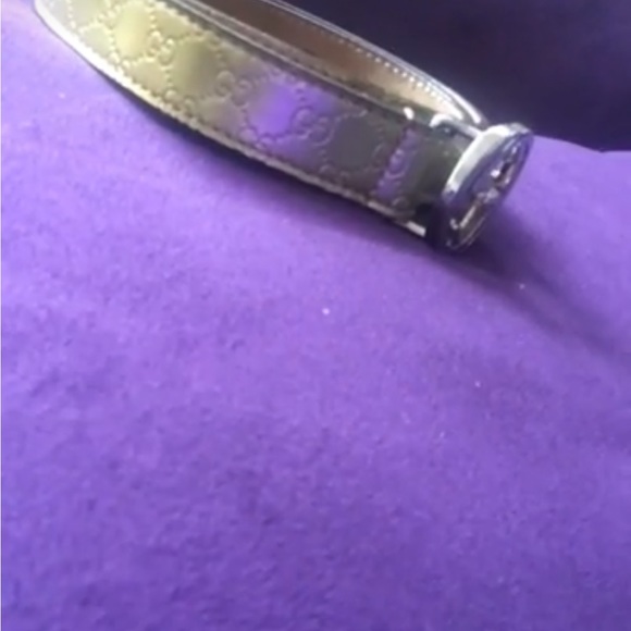 Authentic 💯 % Gucci Toddler Belt it’s 26 “ in length with Dust Bag 💕Lil Diva - Picture 11 of 13